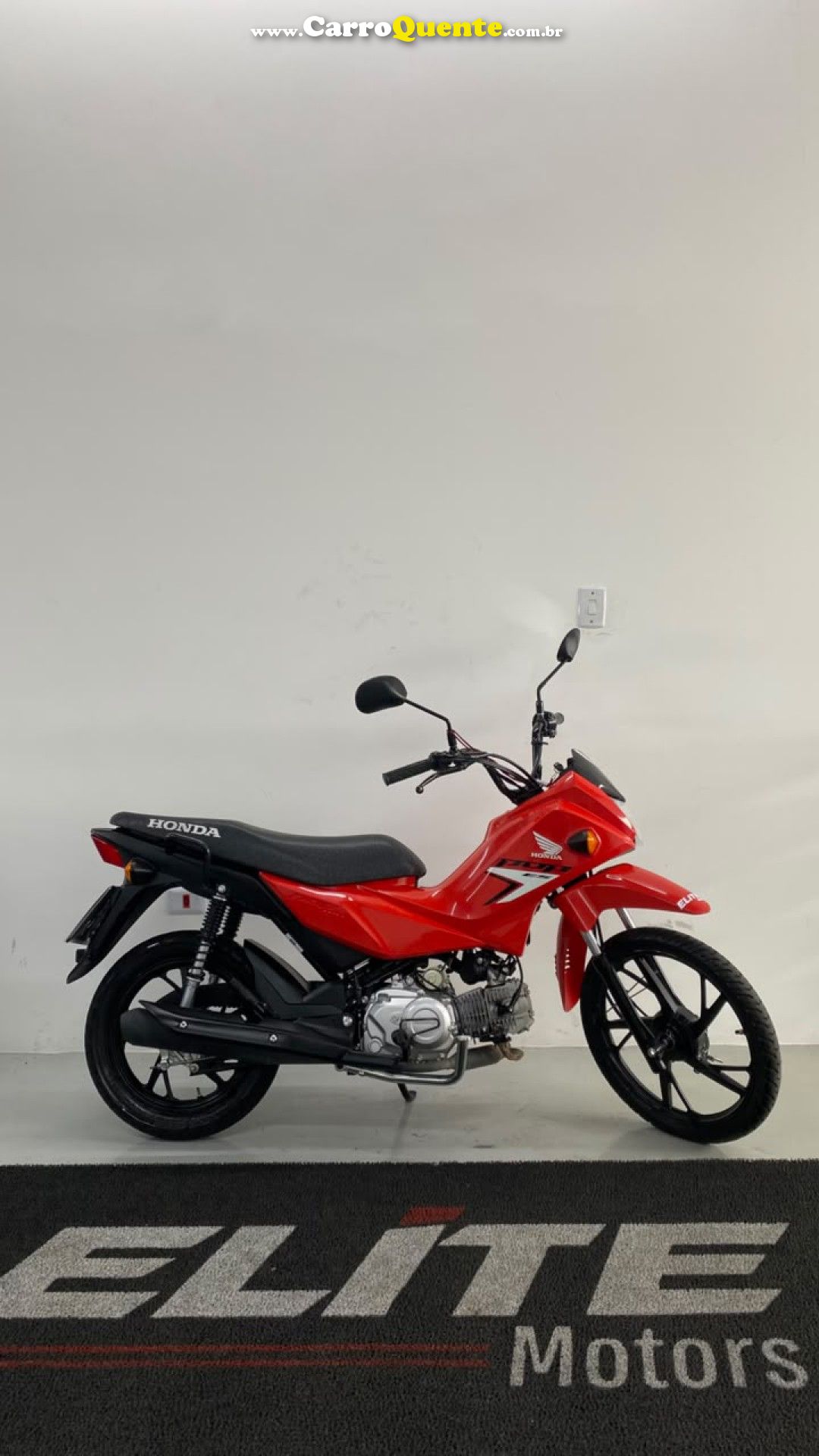 HONDA   POP 110 ES    VERMELHO 2026 110 cc GASOLINA - Loja