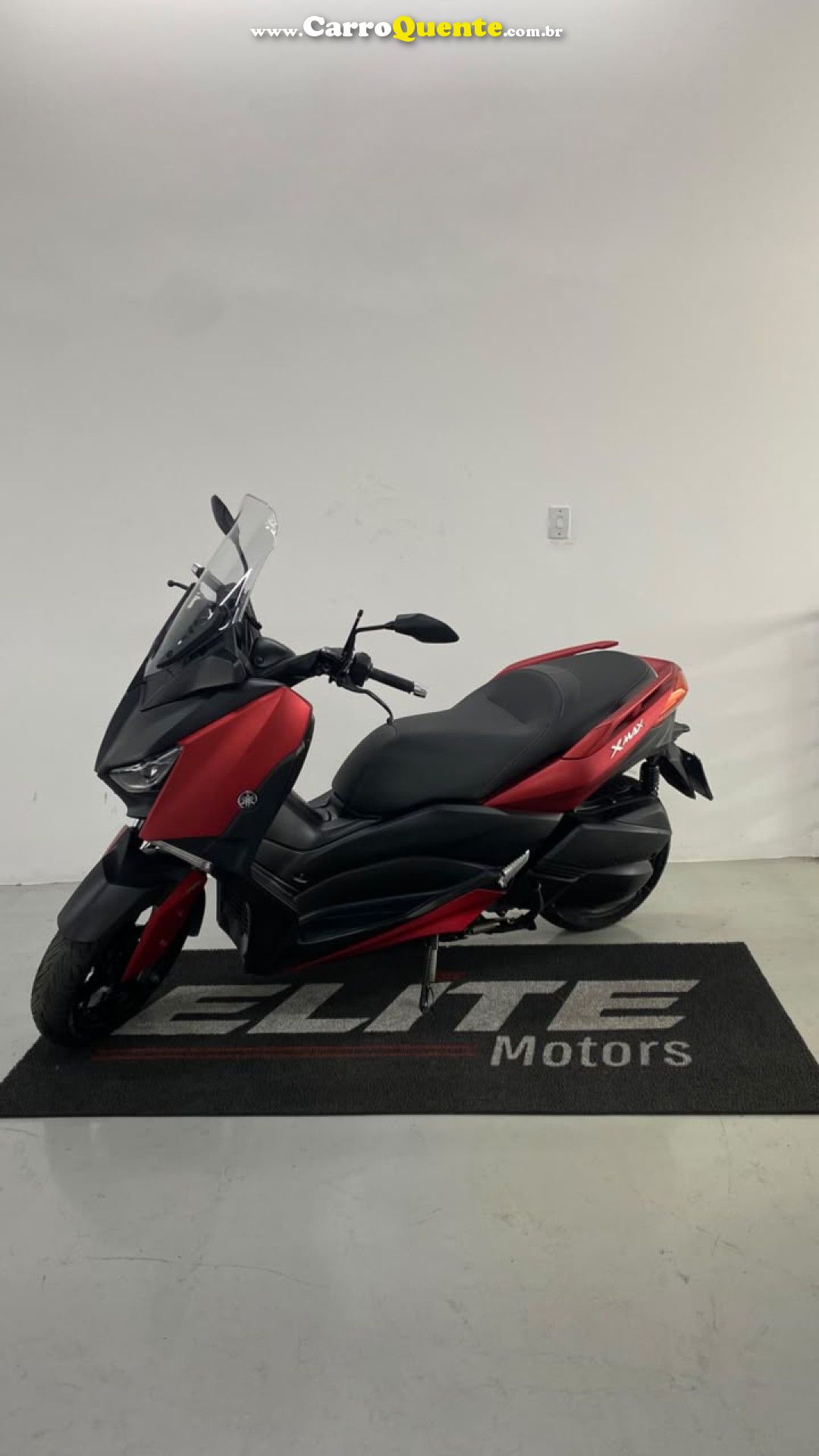 YAMAHA    XMAX 250 ABS   VERMELHO 2022 250 GASOLINA - Loja