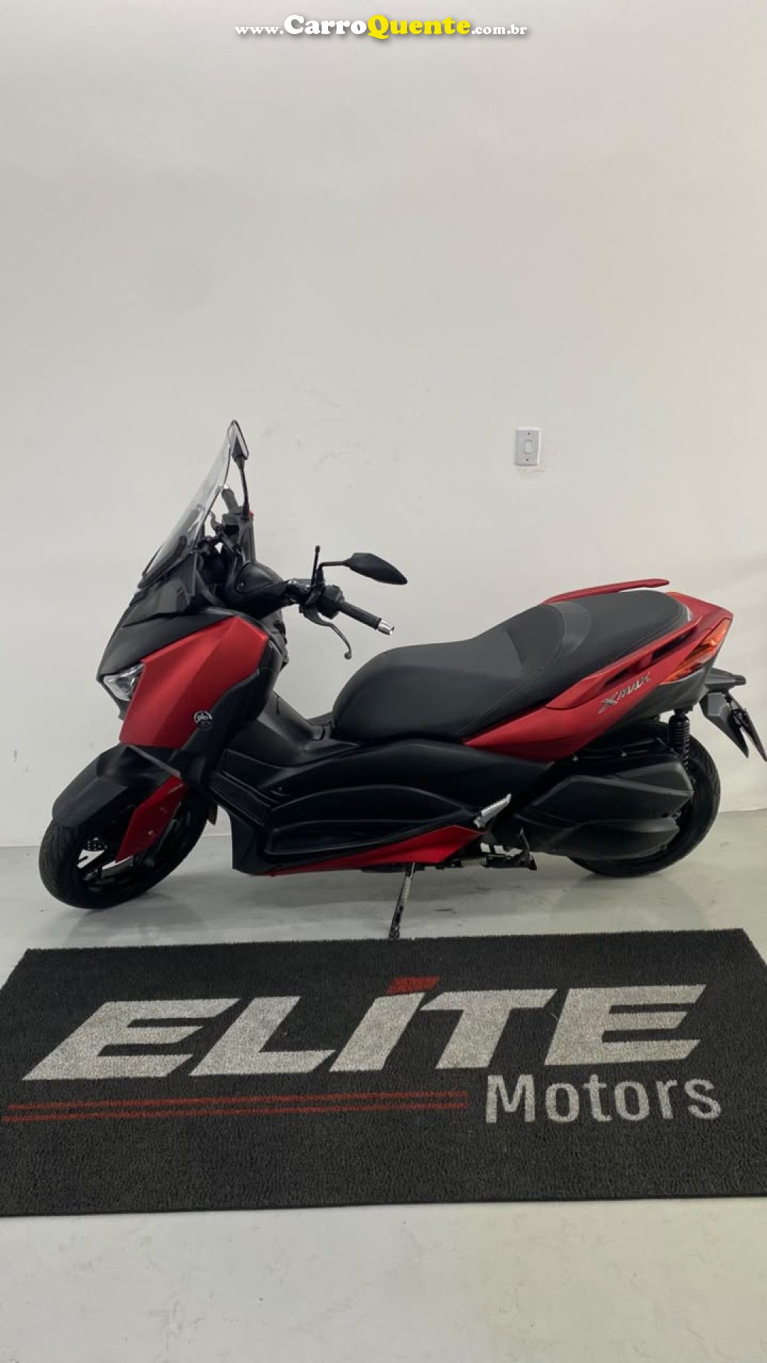 YAMAHA    XMAX 250 ABS   VERMELHO 2022 250 GASOLINA - Loja