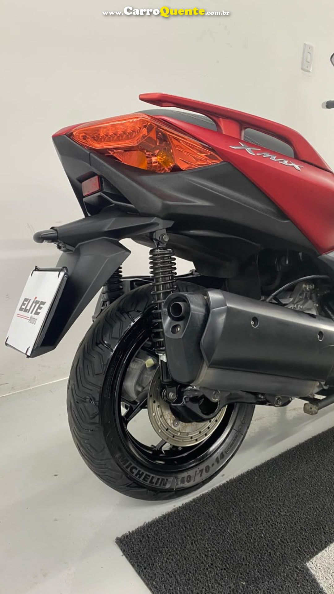 YAMAHA    XMAX 250 ABS   VERMELHO 2022 250 GASOLINA - Loja