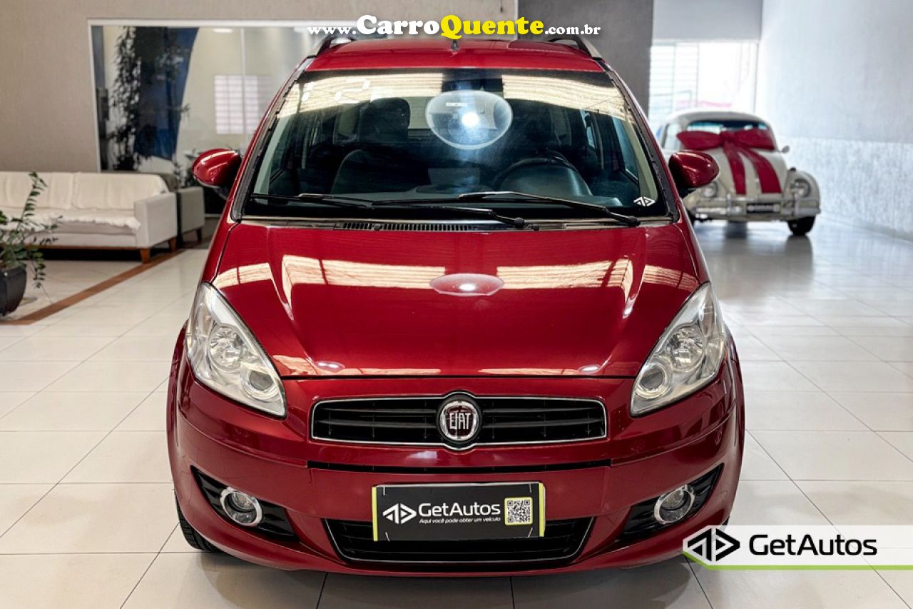 FIAT   IDEA ATTRACTIVE 1.4 FIRE FLEX 8V 5P   VERMELHO 2012 1.4 FLEX - Loja