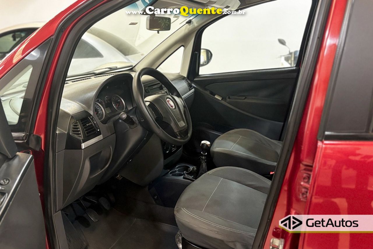 FIAT   IDEA ATTRACTIVE 1.4 FIRE FLEX 8V 5P   VERMELHO 2012 1.4 FLEX - Loja