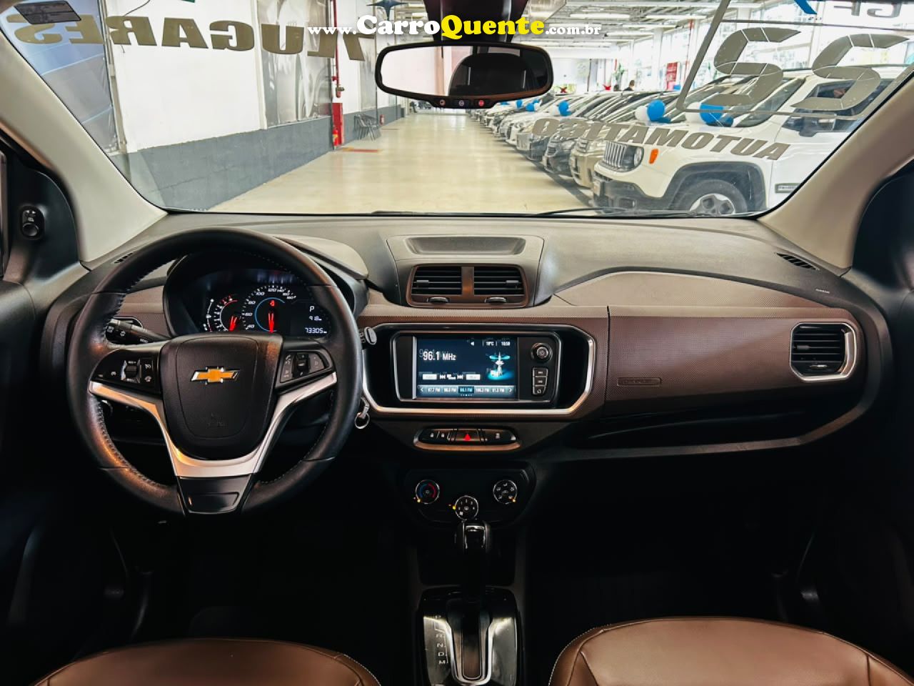 CHEVROLET   SPIN PREMIER 1.8 8V ECONO.FLEX 5P AUT.   BRANCO 2022 1.8 FLEX - Loja