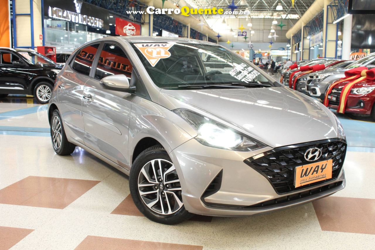 HYUNDAI HB20 1.0 TGDI PLATINUM 2022 - Loja