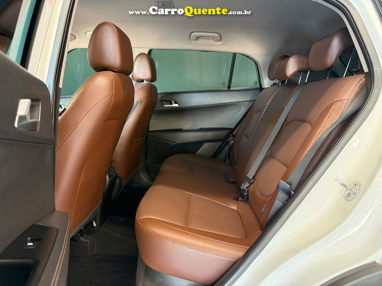 HYUNDAI   CRETA PRESTIGE 2.0 16V FLEX AUT.   BRANCO 2019 2.0 FLEX - Loja