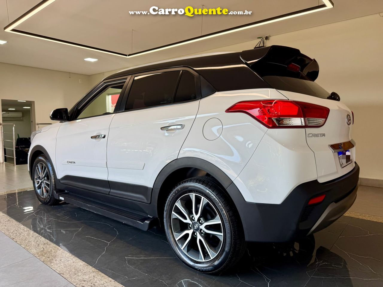 HYUNDAI   CRETA PRESTIGE 2.0 16V FLEX AUT.   BRANCO 2019 2.0 FLEX - Loja