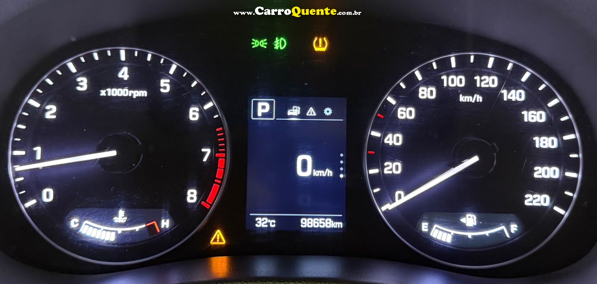 HYUNDAI   CRETA PRESTIGE 2.0 16V FLEX AUT.   BRANCO 2019 2.0 FLEX - Loja