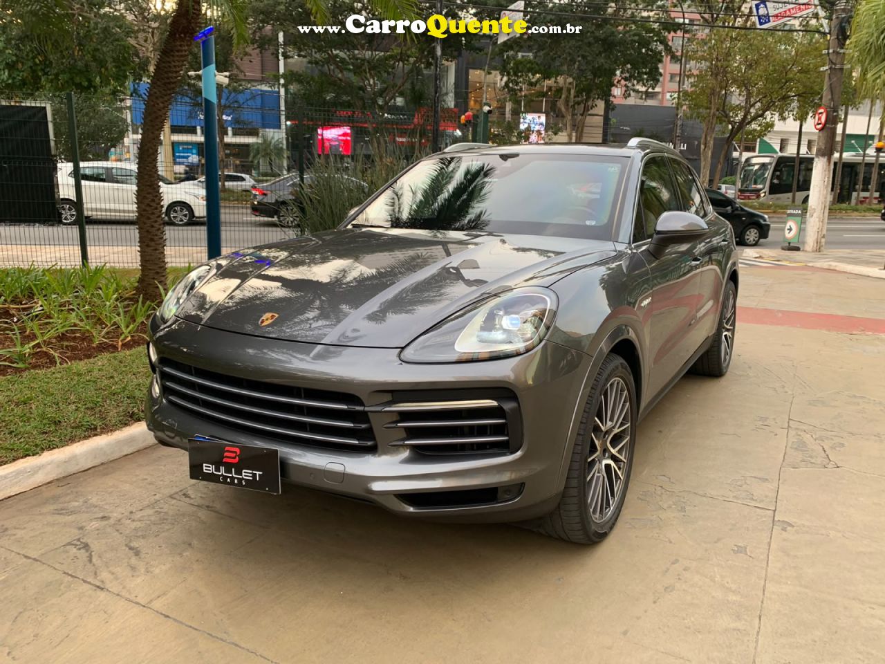 PORSCHE   3.0 V6 E-HYBRID AWD TIPTRONIC S   CINZA 2020 3.0 GASOLINA E ELÉTRICO - Loja