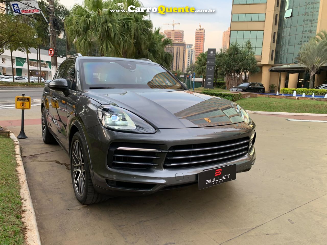 PORSCHE   3.0 V6 E-HYBRID AWD TIPTRONIC S   CINZA 2020 3.0 GASOLINA E ELÉTRICO - Loja