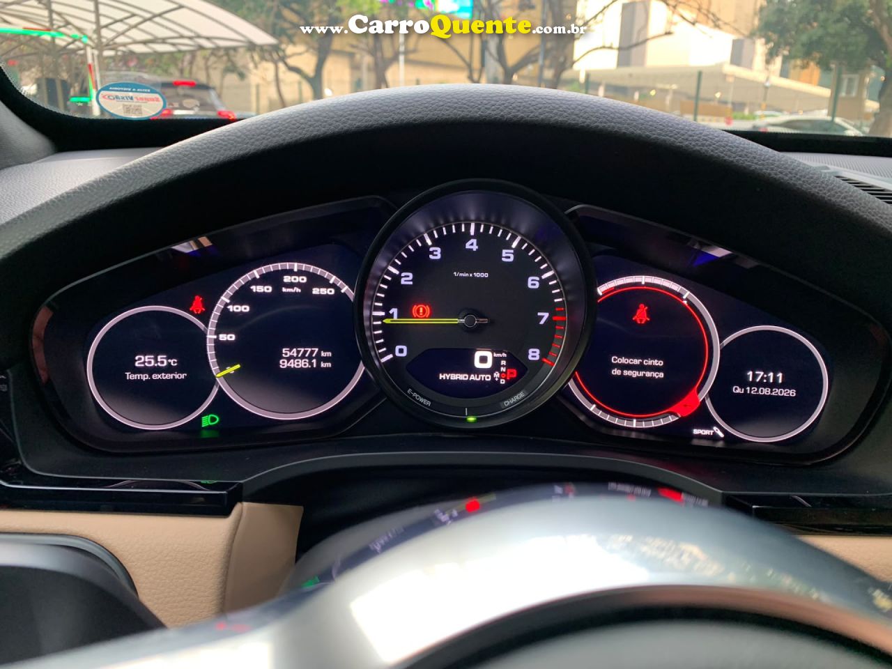 PORSCHE   3.0 V6 E-HYBRID AWD TIPTRONIC S   CINZA 2020 3.0 GASOLINA E ELÉTRICO - Loja