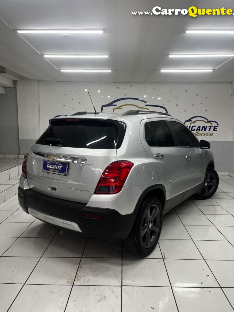 CHEVROLET   TRACKER LTZ 1.8 16V FLEX 4X2 AUT.   PRATA 2015 1.8 FLEX - Loja