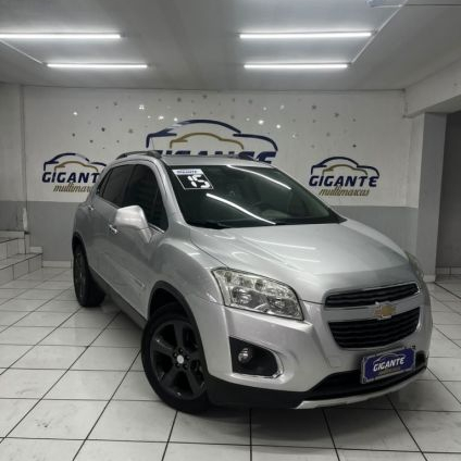 CHEVROLET   TRACKER LTZ 1.8 16V FLEX 4X2 AUT.   PRATA 2015 1.8 FLEX