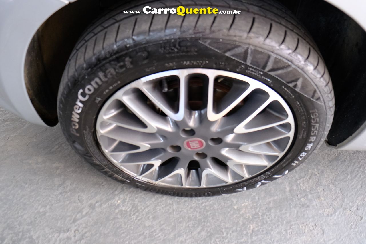 FIAT   PUNTO ESSENCE DUALOGIC 1.6 FLEX 16V 5P   PRATA 2014 1.6 FLEX - Loja