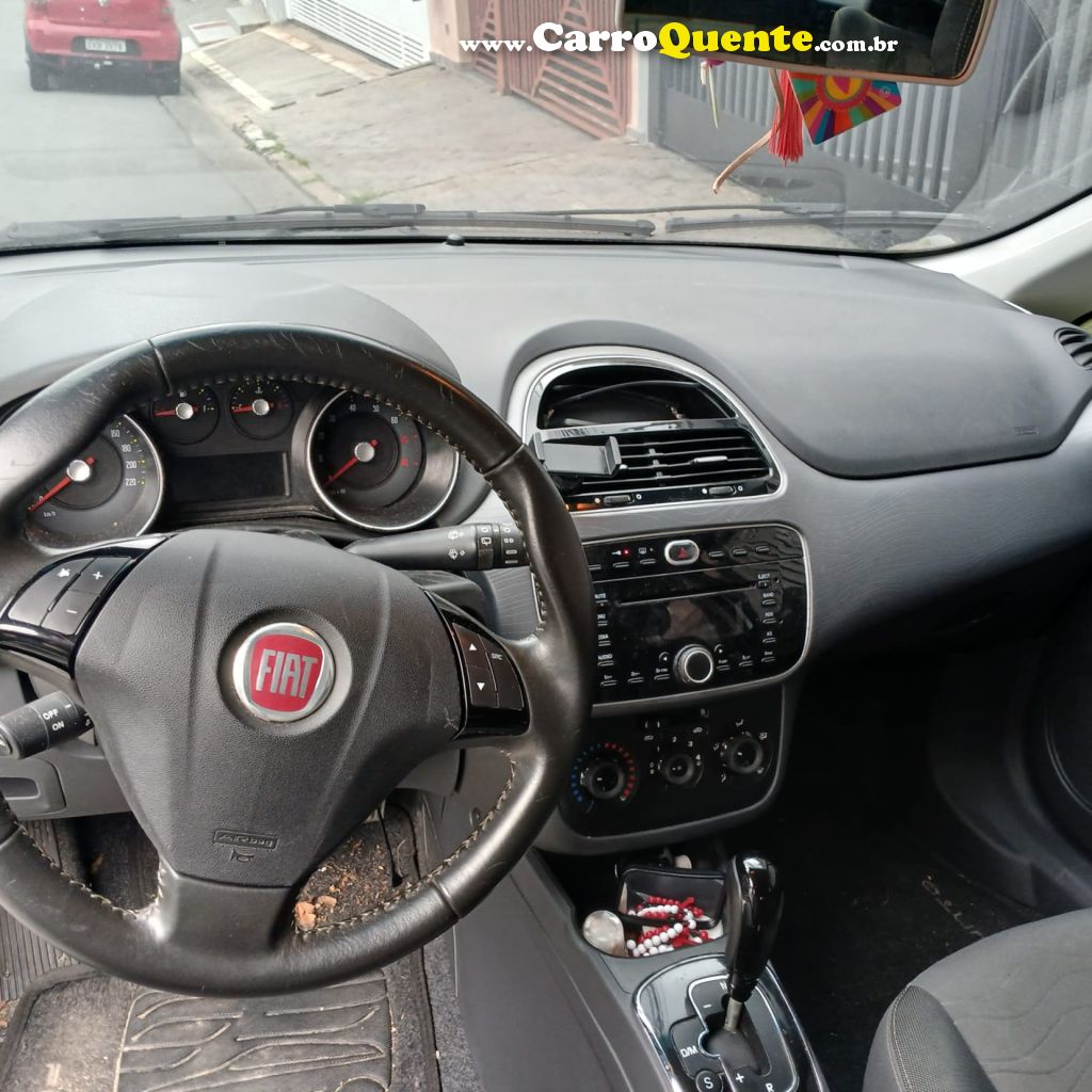 FIAT   PUNTO ESSENCE DUALOGIC 1.6 FLEX 16V 5P   PRATA 2014 1.6 FLEX - Loja
