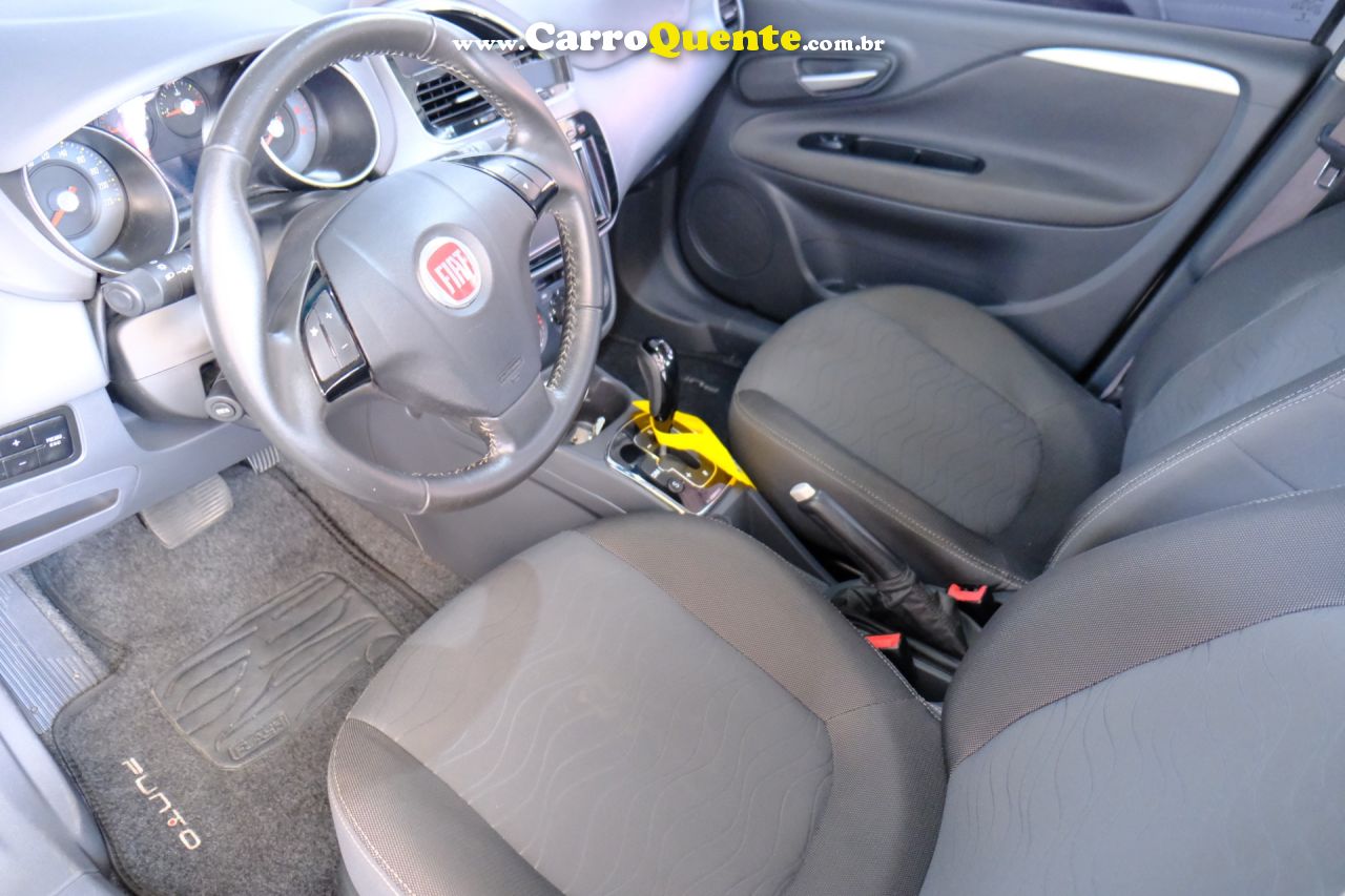 FIAT   PUNTO ESSENCE DUALOGIC 1.6 FLEX 16V 5P   PRATA 2014 1.6 FLEX - Loja