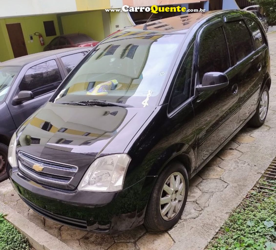 CHEVROLET   MERIVA MAXX 1.4 MPFI 8V ECONOFLEX 5P   PRETO 2012 1.4 FLEX - Loja
