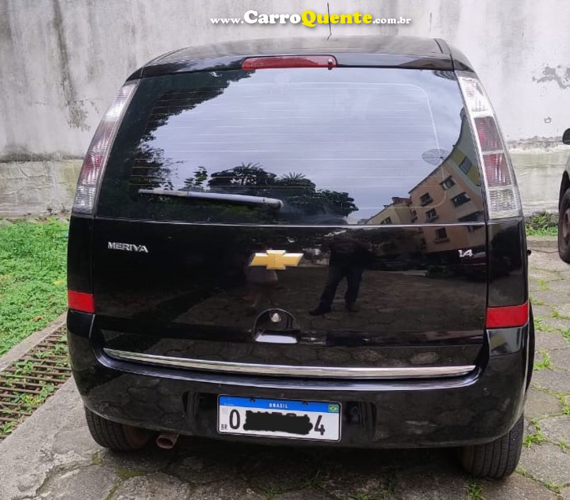 CHEVROLET   MERIVA MAXX 1.4 MPFI 8V ECONOFLEX 5P   PRETO 2012 1.4 FLEX - Loja