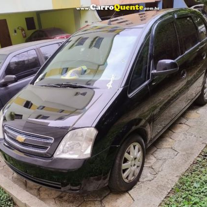 CHEVROLET   MERIVA MAXX 1.4 MPFI 8V ECONOFLEX 5P   PRETO 2012 1.4 FLEX