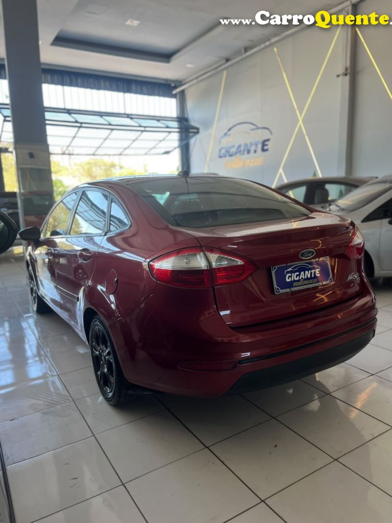 FORD   FIESTA SE 1.6 8V FLEX 5P   VINHO 2014 1.6 FLEX - Loja