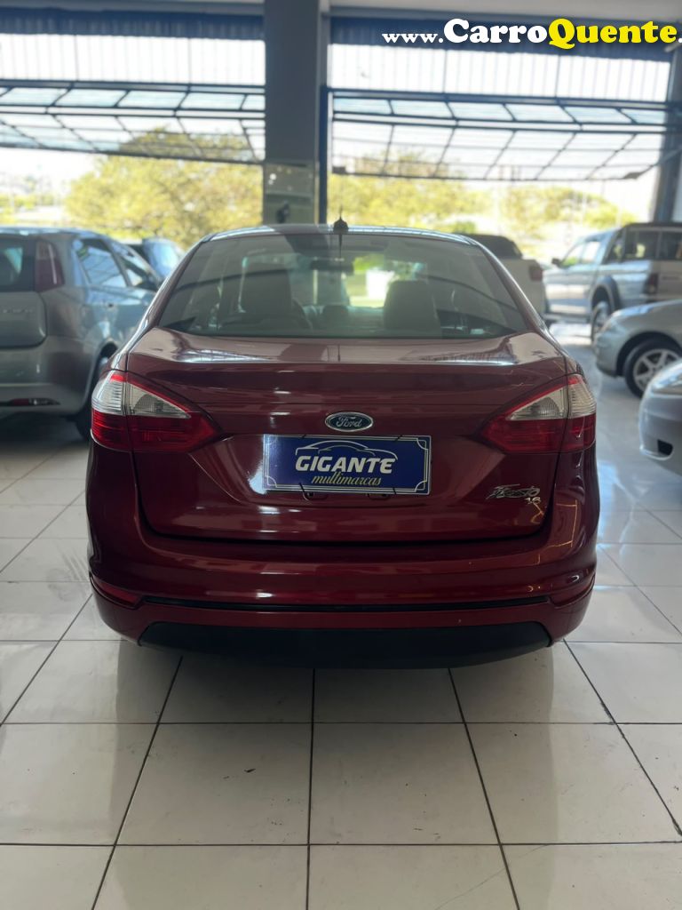 FORD   FIESTA SE 1.6 8V FLEX 5P   VINHO 2014 1.6 FLEX - Loja