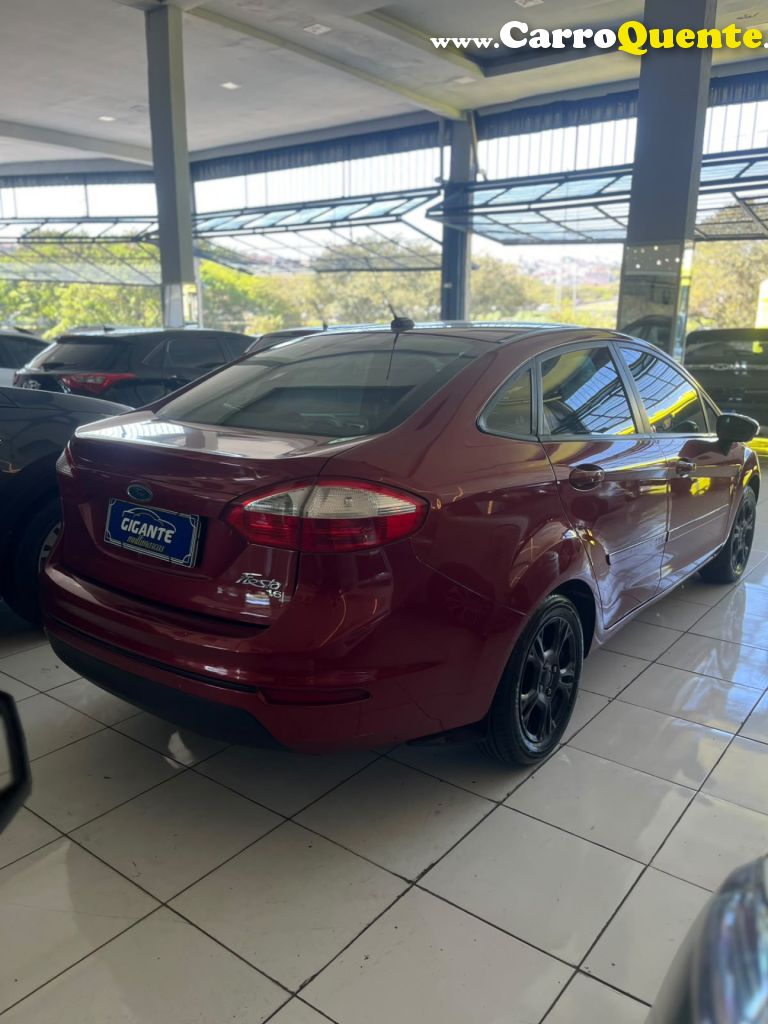 FORD   FIESTA SE 1.6 8V FLEX 5P   VINHO 2014 1.6 FLEX - Loja