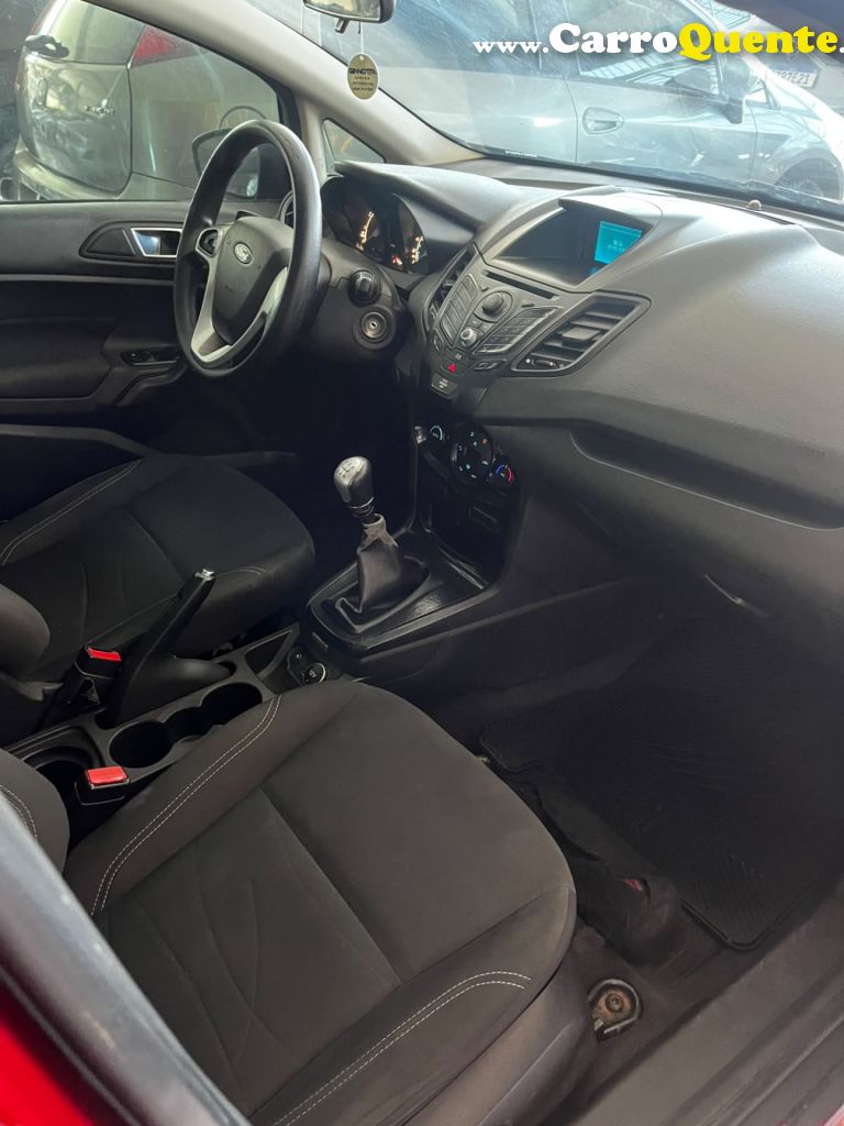 FORD   FIESTA SE 1.6 8V FLEX 5P   VINHO 2014 1.6 FLEX - Loja