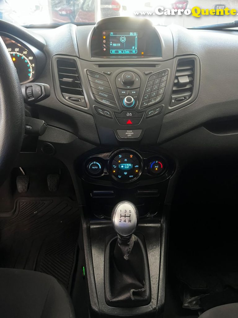 FORD   FIESTA SE 1.6 8V FLEX 5P   VINHO 2014 1.6 FLEX - Loja