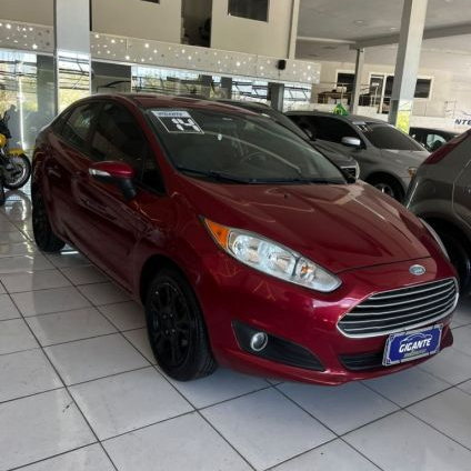 FORD   FIESTA SE 1.6 8V FLEX 5P   VINHO 2014 1.6 FLEX