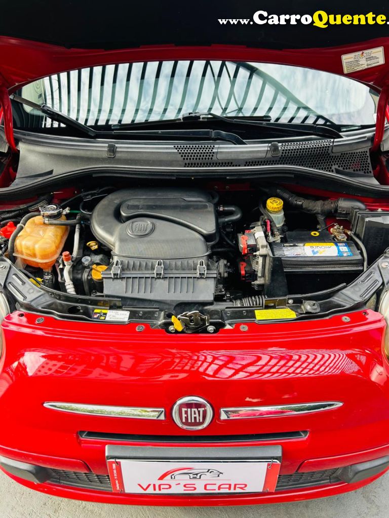 FIAT   500 CULT 1.4 FLEX 8V EVO MEC.   VERMELHO 2013 1.4 FLEX - Loja