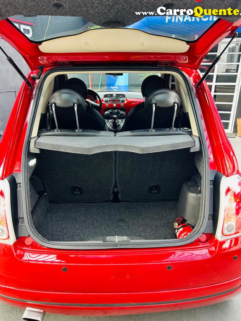 FIAT   500 CULT 1.4 FLEX 8V EVO MEC.   VERMELHO 2013 1.4 FLEX - Loja