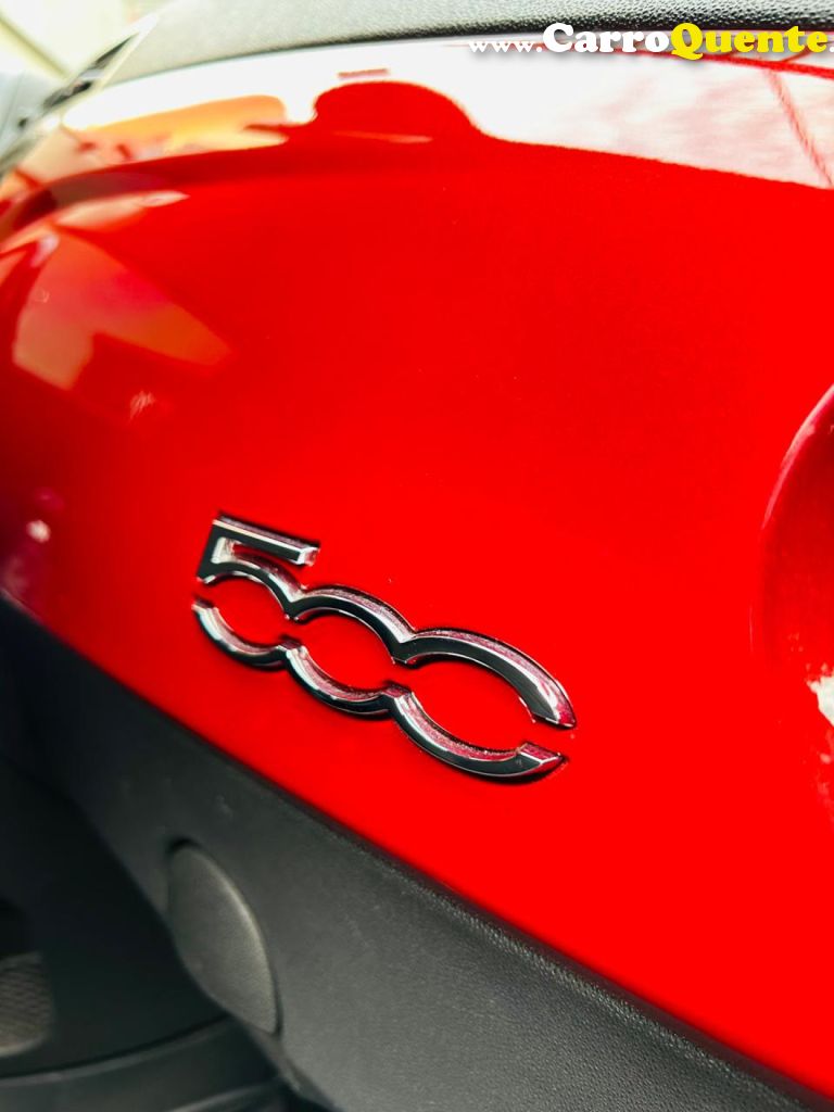 FIAT   500 CULT 1.4 FLEX 8V EVO MEC.   VERMELHO 2013 1.4 FLEX - Loja