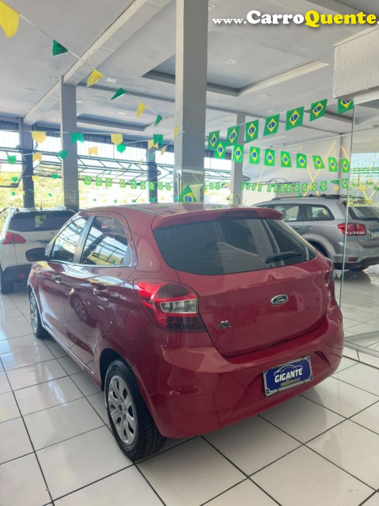 FORD   KA 1.0 SESE PLUS TIVCT FLEX 5P   VERMELHO 2015 1.0 FLEX - Loja