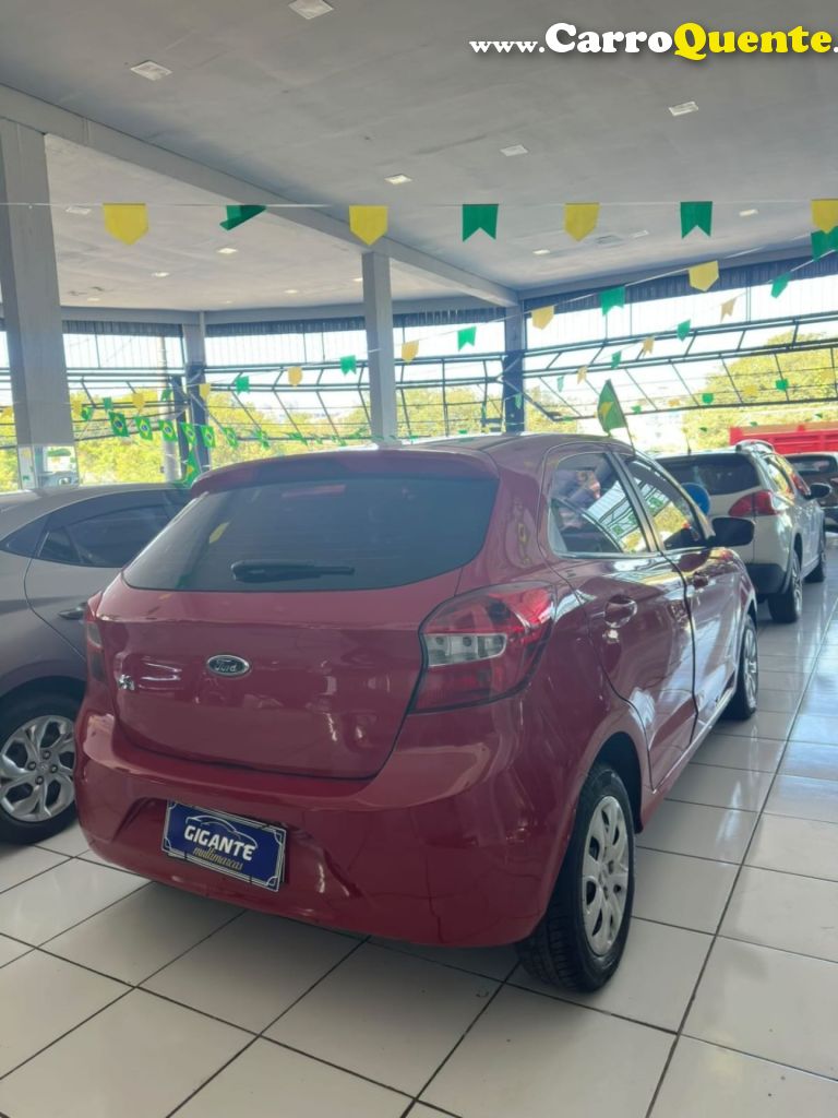 FORD   KA 1.0 SESE PLUS TIVCT FLEX 5P   VERMELHO 2015 1.0 FLEX - Loja