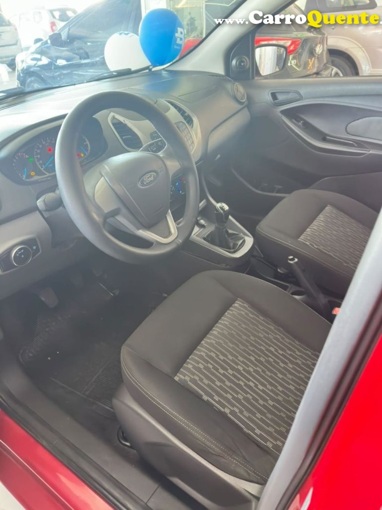 FORD   KA 1.0 SESE PLUS TIVCT FLEX 5P   VERMELHO 2015 1.0 FLEX - Loja