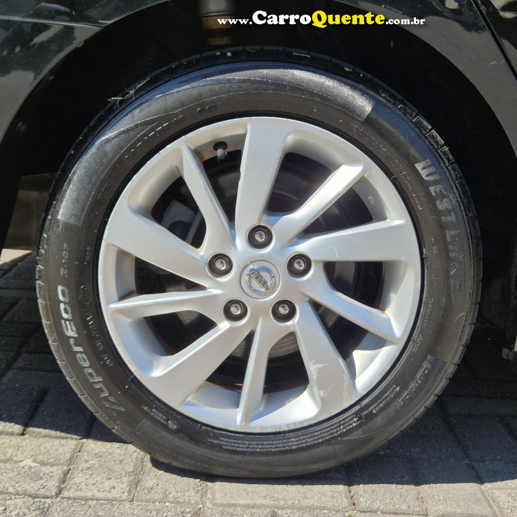 NISSAN   SENTRA SV 2.0 FLEXSTART 16V AUT.   PRETO 2015 2.0 FLEX - Loja