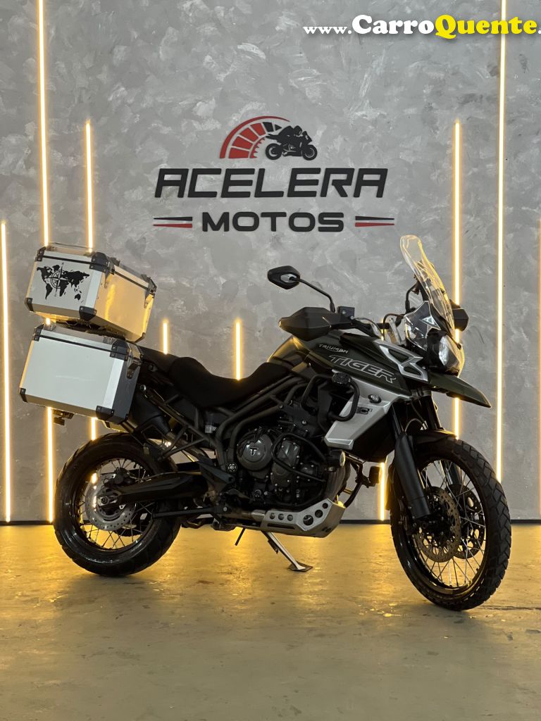 TRIUMPH   TIGER 800 XCX   VERDE 2020 800 GASOLINA - Loja