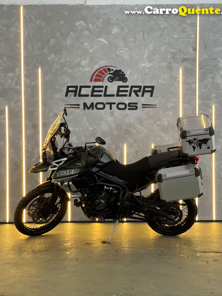 TRIUMPH   TIGER 800 XCX   VERDE 2020 800 GASOLINA - Loja