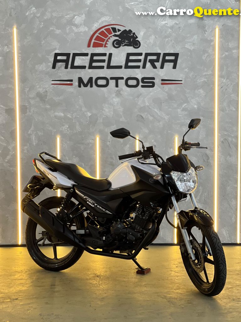 YAMAHA    YBR 150 FACTOR ED   BRANCO 2021 149 FLEX - Loja