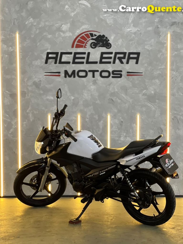 YAMAHA    YBR 150 FACTOR ED   BRANCO 2021 149 FLEX - Loja