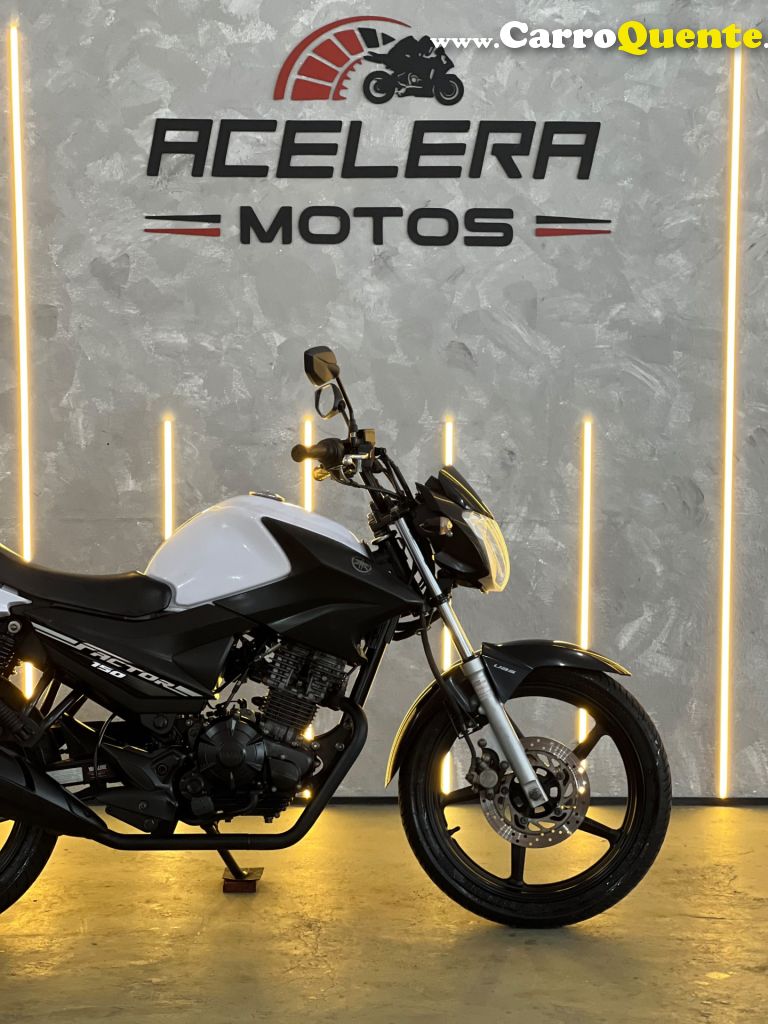YAMAHA    YBR 150 FACTOR ED   BRANCO 2021 149 FLEX - Loja