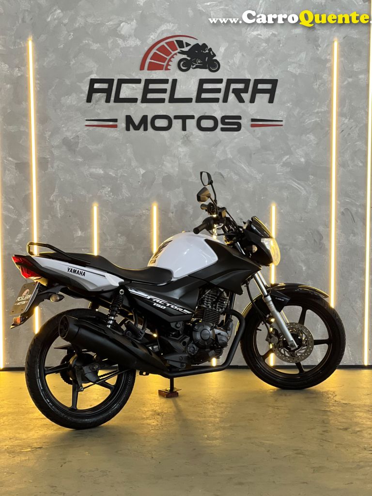 YAMAHA    YBR 150 FACTOR ED   BRANCO 2021 149 FLEX - Loja