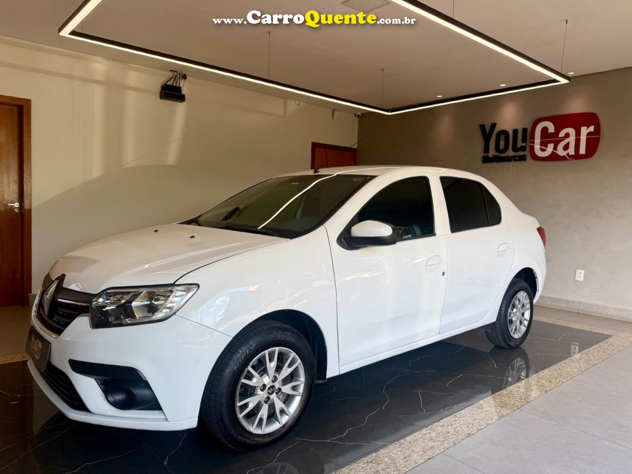 RENAULT   LOGAN ZEN FLEX 1.0 12V 4P MEC.   BRANCO 2024 1.0 FLEX - Loja