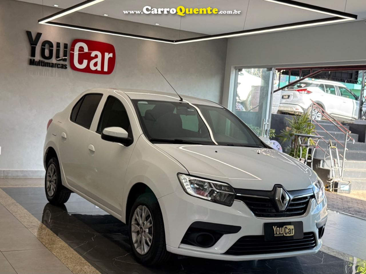 RENAULT   LOGAN ZEN FLEX 1.0 12V 4P MEC.   BRANCO 2024 1.0 FLEX - Loja