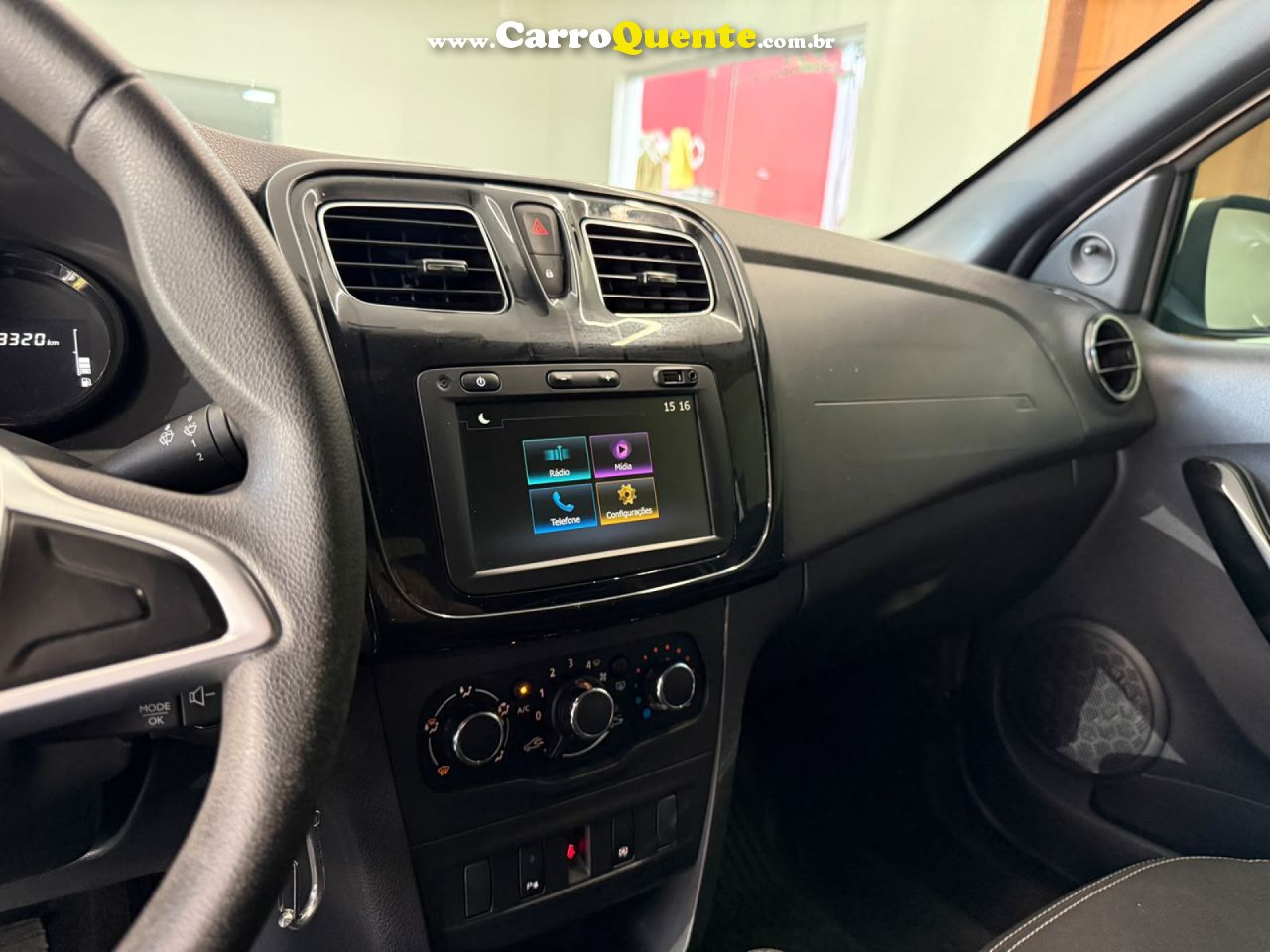 RENAULT   LOGAN ZEN FLEX 1.0 12V 4P MEC.   BRANCO 2024 1.0 FLEX - Loja