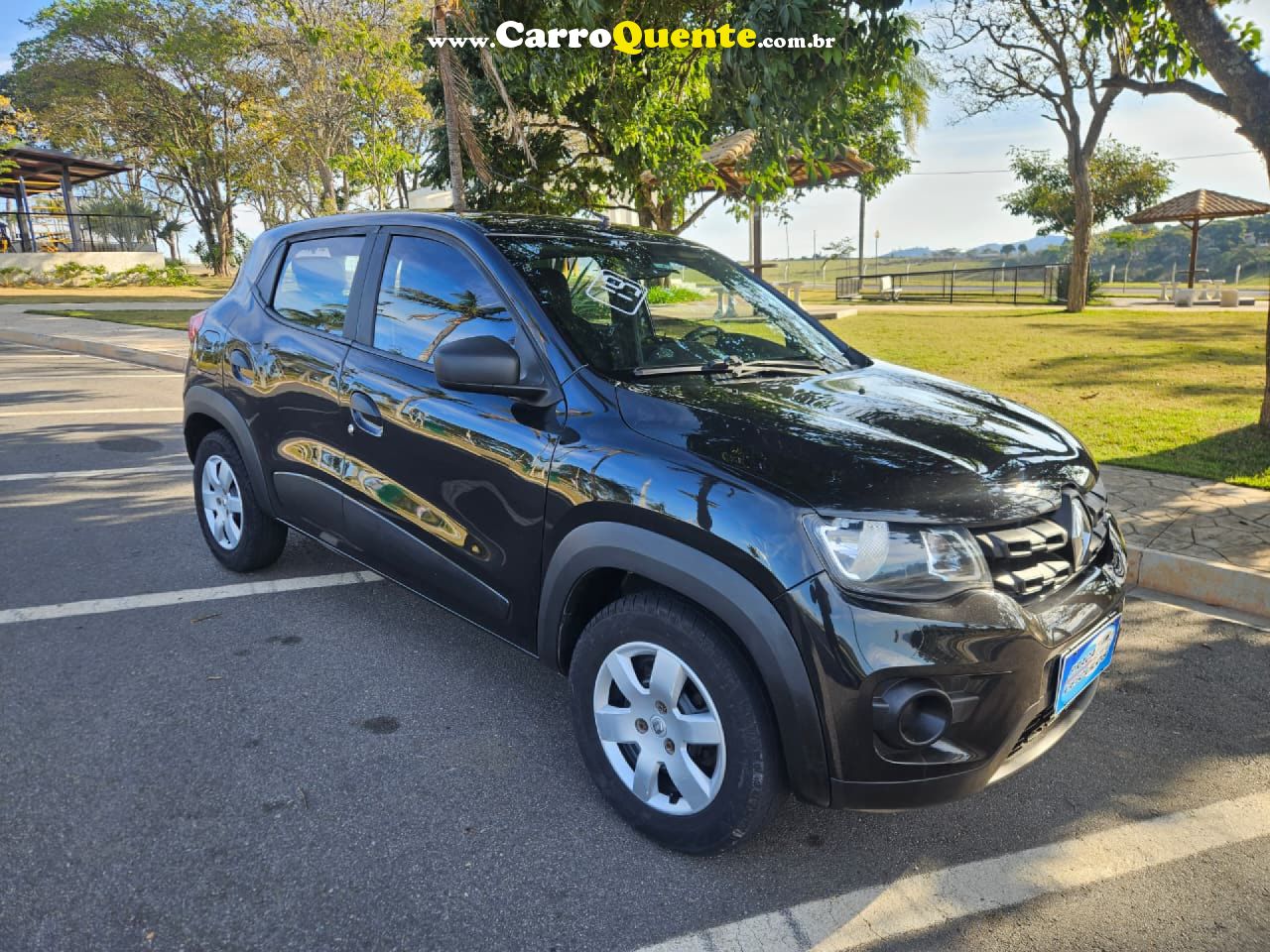 RENAULT   KWID ZEN 1.0 FLEX 12V 5P MEC.   PRETO 2019 1.0 FLEX - Loja