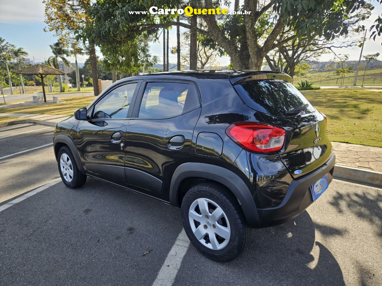 RENAULT   KWID ZEN 1.0 FLEX 12V 5P MEC.   PRETO 2019 1.0 FLEX - Loja