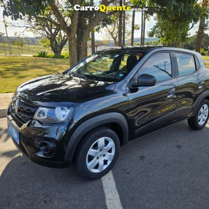 RENAULT   KWID ZEN 1.0 FLEX 12V 5P MEC.   PRETO 2019 1.0 FLEX