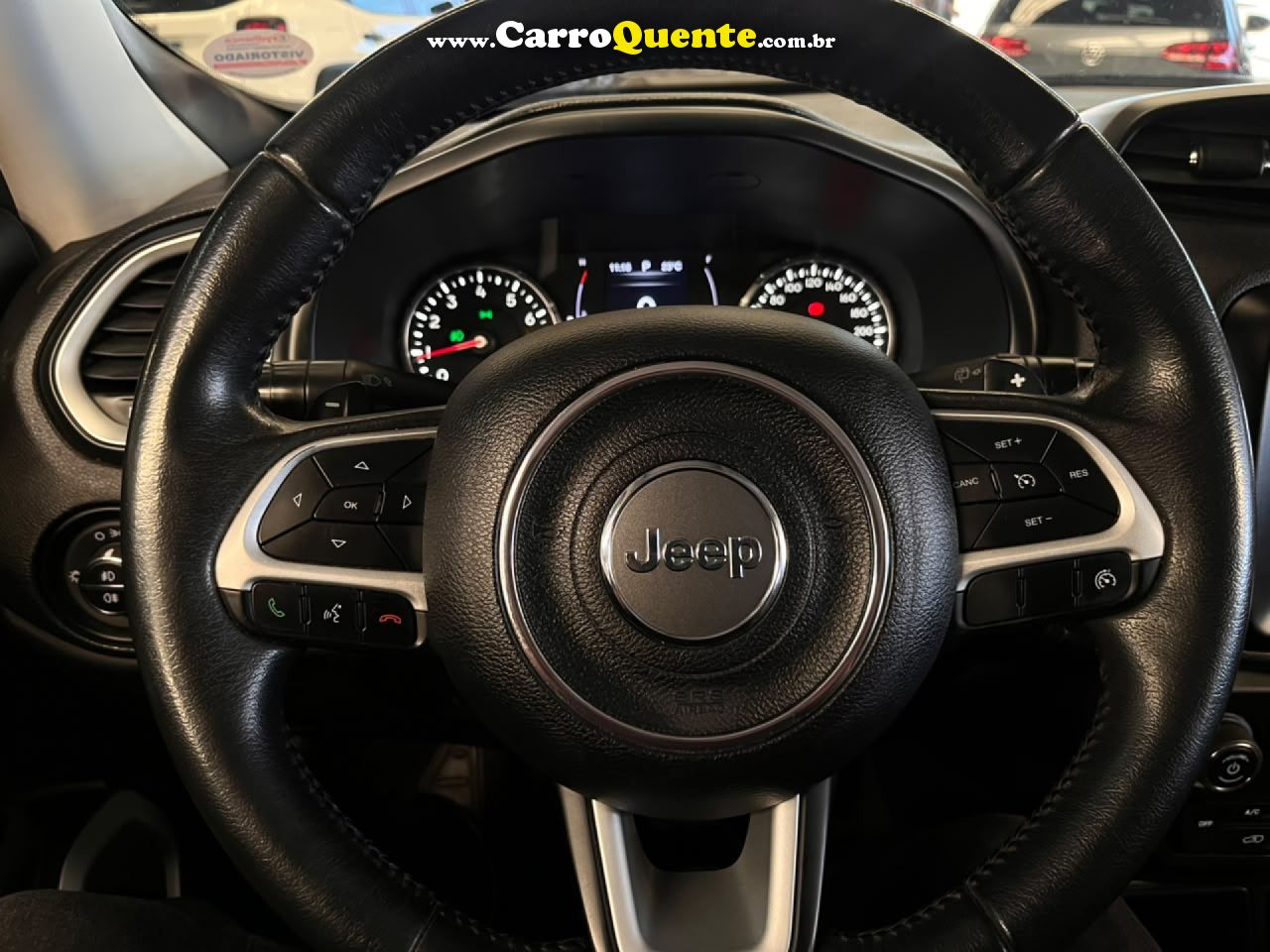 JEEP   RENEGADE LONGITUDE 1.8 4X2 FLEX 16V AUT.   CINZA 2021 1.8 FLEX - Loja
