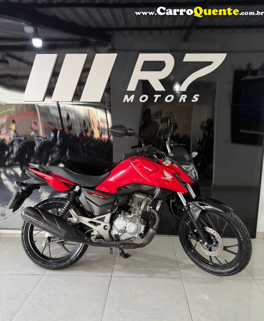 HONDA   CG 160 FAN FLEX   VERMELHO 2025 160 FLEX - Loja