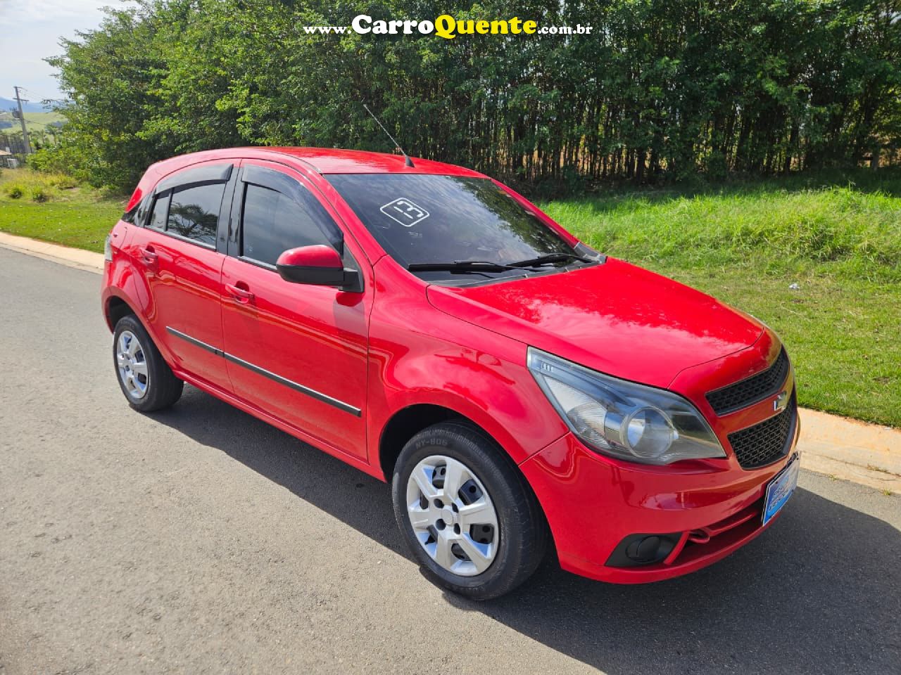 CHEVROLET   AGILE LT 1.4 MPFI 8V FLEXPOWER 5P   VERMELHO 2013 1.4 FLEX - Loja